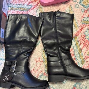 Style & Co. Black Heeled Boots